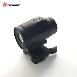 Loupe <span class=keywords><strong>3X</strong></span> avec dégagement rapide et montage latéral pour Red Dot Sight et Holographic Sight Optique tactique grossissante <span class=keywords><strong>3X</strong></span> - Product Image 3