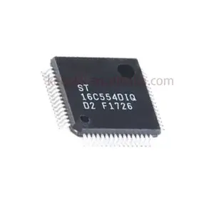 New original 1PCS ST16C554DIQ LQFP-64 UART interface chip 4 channels 1.5Mbps In stock ST16C554DIQ64-F