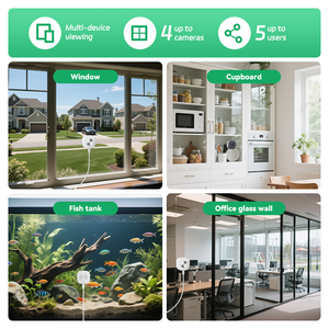 3MP 2K WIFI cửa sổ máy ảnh cho an ninh nhà mini máy ảnh cửa sổ an ninh máy ảnh - Product Image 6