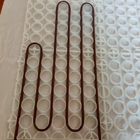 Tuyaux flexibles pour chauffage au sol, accessoires à température constante pour appartements, compatibles avec la climatisation à source géothermique, cinq unités