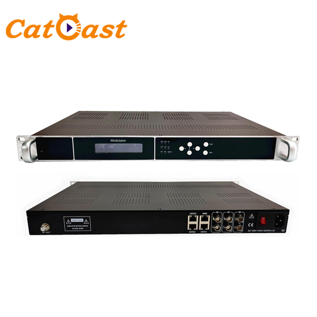 16 in 1 IP to 16 Non-adjacent Carriers Output ISDB-T DVB-T DVB-C ATSC RF Modulator for Digital CATV