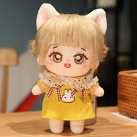 Fabrication de peluches OEM, peluche de 10 cm, poupée en peluche, poupée Kpop, poupée d'idole coréenne, poupée Kpop personnalisée