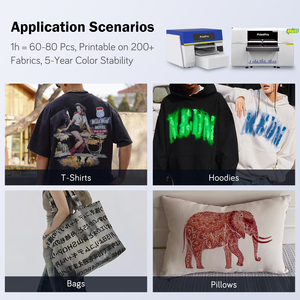 Precio de fábrica A3 PrintPro Digital DTG Impresora DTF Máquina de impresión para impresión de camisetas - Product Image 2