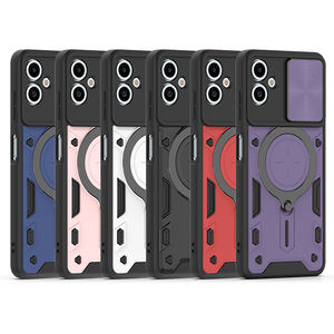 Para Samsung Galaxy A06 <span class=keywords><strong>funda</strong></span> fundas para cámara celular <span class=keywords><strong>funda</strong></span> deslizante para teléfono móvil con Soporte redondo - Product Image 6