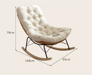 <span class=keywords><strong>Fauteuil</strong></span> à bascule durable et confortable en mousse haute élasticité, design moderne, écologique, <span class=keywords><strong>pour</strong></span> chambre et salle de sport, prix direct usine, vente en gros - Product Image 5