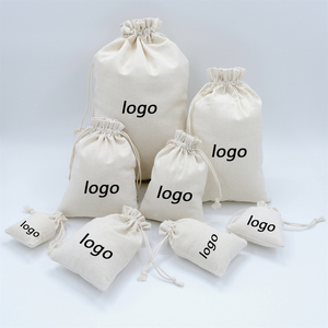 Tùy Chỉnh Cá Nhân Dây Kéo Túi Cotton Hữu Cơ Nhỏ Dây Kéo Chuỗi Túi Quà Tặng Với Dây Kéo Biểu Tượng Tùy Chỉnh Bao Bì Bông - Product Image 2