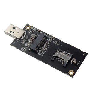 อะแดปเตอร์ <span class=keywords><strong>M</strong></span>.<span class=keywords><strong>2</strong></span> NGFF คีย์ B ไปยัง USB 3.0พร้อมช่องใส่ซิม6Pin สำหรับโมดูล3G 4G WWAN/LTE - Product Image 3