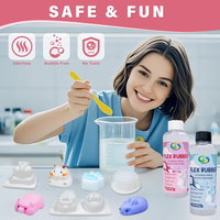 Taba Squishy Kit Set Gel liquide et patte Moule en silicone avec emballage de matériau fait maison Jouets à presser pour fille