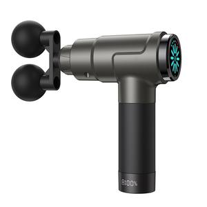 2024 Producto de tendencia Percusión de mano 7 cabezales de repuesto Masajeador de fitness con pantalla LCD Pistola eléctrica de masaje muscular - Product Image 1