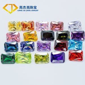 1.5*3 से 13*18 मिमी रेडिएंट आकार ऑक्टांगल सीज़ ज़िरकॉन मूल्य थोक वायलेट एक्वामैरीन नारंगी ढीला 5a घन ज़िरकोनिया विनिर्माण - Product Image 1