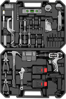 Nanwei-Ensemble d'outils électriques multifonctions, kit de perceuses sans fil à usage domestique, 110 pièces