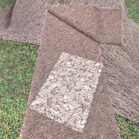 Tissu en tulle brodé 3D de haute qualité Harmony, orné de perles et de paillettes scintillantes, écologique, pour robes de mariée et tenues de soirée pour filles