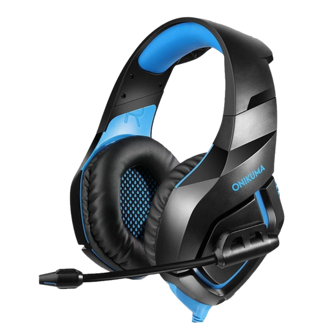 Onikuma K1b Wired Gaming Headset Headphone Noise Cancelling Mic Casque Gamer