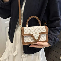 Sacs à bandoulière pour femmes en gros directement de l'usine, sacs fourre-tout décontractés à imprimé pour femmes, nouvelle tendance de la mode, petit sac carré décontracté pour femmes