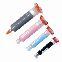 Mastic en gel conducteur thermique en silicone de différentes couleurs pour la réparation de téléphones intelligents, gestion thermique des puces ASIC
