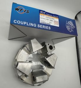 Gruppo di accoppiamento in gomma per escavatore serie 45H per blocco di alluminio per macchine pesanti KATO KOBELCO HITACHI CAT - Product Image 4