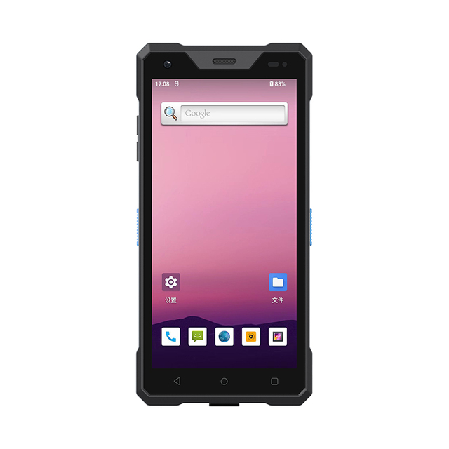 5.5 Inch Handheld Terminal Android 12.0 Rugged PDA NFC Reader 1D 2D Barcode Scanner IP66 4G/WiFi/ 4700mAh Battery