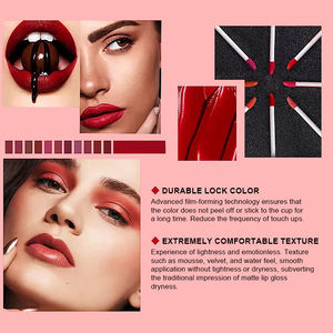 Super Shine Vegan Herbal Pigmented Gloss <span class=keywords><strong>Voluminizador</strong></span> <span class=keywords><strong>de</strong></span> larga duración Esmalte <span class=keywords><strong>de</strong></span> <span class=keywords><strong>labios</strong></span> Resistente a la transferencia Lip Plumper - Product Image 2