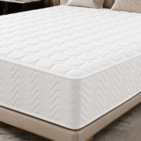 Matelas à ressorts ensachés en boîte, format Queen et King, personnalisé, écologique, compressé et emballé en rouleau, pour chambre d'hôtel - Vente en gros