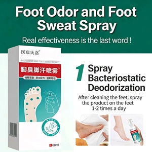 Spray Antihongos para Pies 60ml, Tratamiento para el Pie de Atleta, Alivia la Picazón, las Ampollas, la Descamación y la Putrefacción de los Pies, Spray Antibacteriano - Product Image 4
