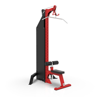 Máquina de Polea para Ejercicios de Alta Calidad, VULCANFIT, con Logotipo Personalizado, Comercial, Multifuncional, Moderna, de Acero, para Gimnasio