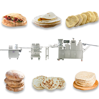 Machines à pain arabe en acier inoxydable 304 pour la fabrication de pain pita commercial