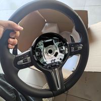 Volant sport en cuir noir de haute qualité pour BMW F10 F30 F31 F32 F20 E92 E60 X6 E71 X5 E70 M3 M4 M5 Accessoires