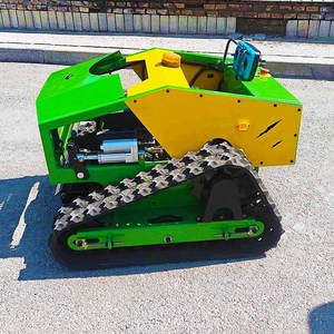 Multifunctional Agriculture Robot Remote Control Electric <strong>Crawler</strong> Gas-<strong>Powered</strong> Petrol <strong>Battery</strong> Operated Brush Grass Cutter Lawn - Product Image 5
