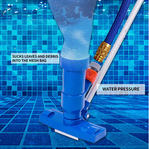 Huidi Cabezal de succión de chorro de vacío portátil PVC/ABS Limpiador de spa y <span class=keywords><strong>piscina</strong></span> doméstico de plástico para limpiar piscinas - Product Image 2