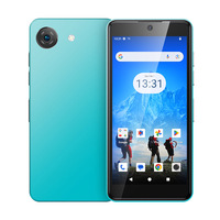 UNIWA Q999 Smartphone Mini 4 Pouces Android 14 Octa Core avec Appareil Photo 16MP et Bouton Personnalisable pour Utilisation Portable