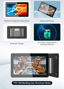 คอมพิวเตอร์พาเนลอุตสาหกรรมแบบไร้พัดลมจากผู้ผลิต OEM พร้อมหน้าจอสัมผัสแบบ Capacitive 10 จุด รองรับระบบปฏิบัติการ Windows 10/11  ซีพียู I3/i5/i7 - Product Image 4