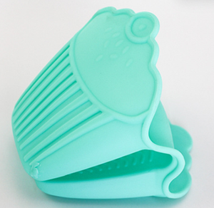 Biểu tượng tùy chỉnh Silicone lò Găng tay với ren-up Tính năng nhiệt-cách nhiệt dùng một lần Baking găng tay cho nhà BBQ lò sử dụng - Product Image 4