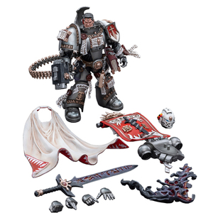 Figura de Acción Coleccionable JOYTOY <span class=keywords><strong>Warhammer</strong></span> 40K Grey Knights Castellan Crowe 1/18, Modelo Oficial y Auténtico - Product Image 6