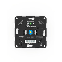 Variateur LED intelligent rotatif mural Luminans Multiway Control Zigbee 300W pour éclairage LED