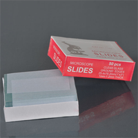 Factory Price Glassware Fine Polished Cut Edges 7101 7102 7105 7107 7109 Microscope Slides Laboratory Use