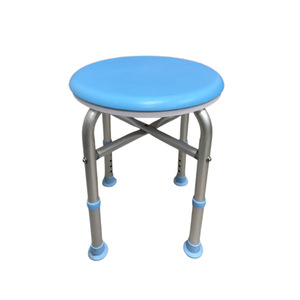 Tabouret de douche Pengxing Technology 40x9x34cm en alliage d'aluminium antidérapant bleu royal, équipement de sécurité pour la salle de bain - Product Image 1