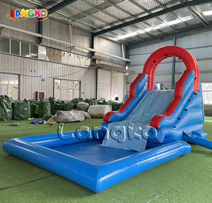 Toboggan aquatique gonflable commercial mobile avec piscine pour activités de week-end – <span class=keywords><strong>Prix</strong></span> - Product Image 3