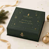 Fabricant de boîtes de calendrier de l'avent cosmétique personnalisées, couvercle magnétique à rabat, emballage cadeau en carton rigide pour 24 jours, pour maquillage et beauté