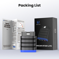 Escáner Inteligente OBD2 MUCAR BT200 Lite, Diagnóstico de Todos los Sistemas, Función OBD2 Completa, Herramienta de Diagnóstico para Autos, Lee y Borra Códigos de Error