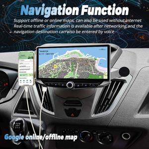 Autoradio Android 13 avec Carplay pour Ford Transit 2015 - 2018, lecteur multimédia vidéo, navigation GPS, écran réglable - Product Image 6