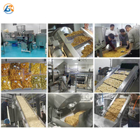 Ligne de production automatique de pop-corn au caramel américain électrique Machine industrielle de fabrication de pop-corn