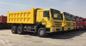 Camion à benne basculante Sinotruk Howo 6x4 d'occasion, carburant diesel, norme d'émission Euro 2, 10 roues, direction gauche, arrière, segment de camion lourd ACC - Product Image 6