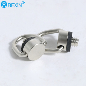 อะแดปเตอร์ขาตั้งกล้องแบบปลดเร็ว BEXIN สแตนเลสสตีล 1/4-20 พร้อมวงแหวน C - Product Image 1