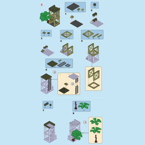 หลายสีWw2ฐานทหารปราสาทMocฐานทหารนาฬิกาTower Houseอุปกรณ์เสริมอุปกรณ์กองทัพของเล่นสําเร็จรูปชุด - Product Image 6