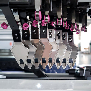 OEM Factory Customized Double System 10G 60inch Computerized Automatic Sweater Scarf Warp <strong>Crochet</strong> Rib Knitting <strong>Machine</strong> - Product Image 3