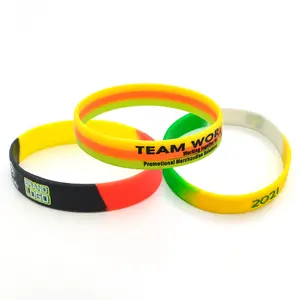 Most Popular High Quality Cheap Custom Fashion Fitness Sport Silicone Bracelet From China Supplier