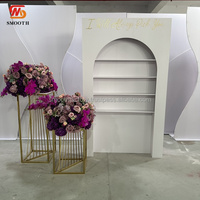 Étagères murales pour champagne, panneaux muraux pour événements de mariage, fête, fabrication sur mesure, différentes tailles