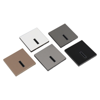 Mini intérieur 220V en aluminium mur led étape lumières encastré maison escalier escalier lumière