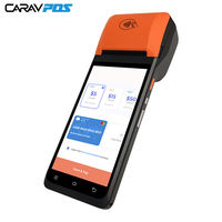 Offre Spéciale 5.5 pouces Pos Machine 8 cœurs WIFI BT 4.0 sans fil Mobile Pos Terminal Restaurant 58mm imprimante thermique Pos systèmes