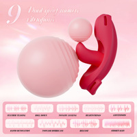 Vibrateur G-Spot portable à commande par application pour femmes, vibromasseur invisible en forme de langue, vibromasseur culotte, jouet sexuel
